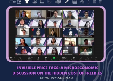 UPLB DE Microeconomics Webinar Sheds Light on the Hidden Cost of Freebies