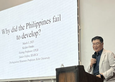 Prof. Otsuka weighs in on PH ‘failure’ in UPLB-CEM seminar